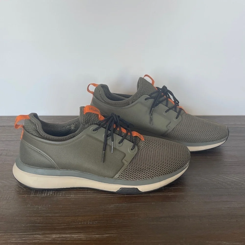 KURU Men's Atom Sneakers Size 12.5 Gray Kurucloud Athletic Comfort Running EUC